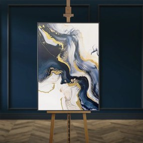 Obraz s ručne maľovanými prvkami 70x100 cm Sky – Styler