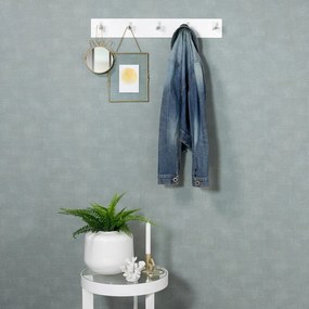 Biely kovový nástenný vešiak Leatherman – Spinder Design