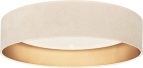 BRILAGI-LED stmievateľné veľké SMART stropné svietidlo 36W/230V 3000–6000K, priemer 55 cm, krémová/zlatá WT+DO