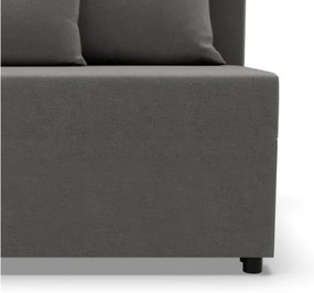 Dvojmiestna pohovka FERMO Kronos rozkladacia, svetlosivá