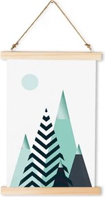 Závesné plátno na stenu The Echo of Despair / Dan Johannson