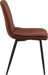 Jedálenská stolička Becca terracotta