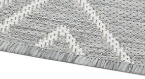 Koberce Breno Kusový koberec REDUCE 28301/034, sivá, viacfarebná,80 x 150 cm