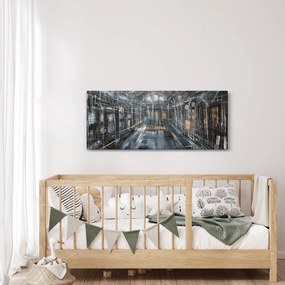 Obraz interiéru starej budovy (120x50 cm)