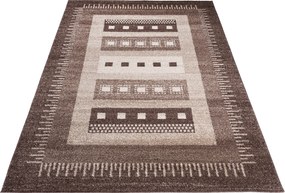 TA Koberec K189A TMAVOBÉŽOVÉ SÁRÍ 3UX Rozmer: 220x320 cm