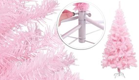 Umelý vianočný stromček ružový, v rôznych veľkostiach, 120 cm