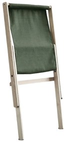Olivovozelené skladacie kreslo z bukového dreva Karup Design Boogie Raw/Olive Green