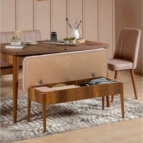 Lavica Vina Stone and Walnut
