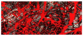 Obraz - Expresívne abstrakcie (120x50 cm)