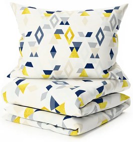 Obliečky z mikrovlákna GEOMETRICA farebné Rozmer obliečky: 70 x 90 cm | 140 x 200 cm