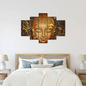 Obraz - Zlatý Budha (150x105 cm)