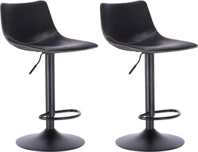 2x Barová židle Hawaj CL-845 černá