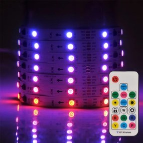 LED RGB Stmievateľný pásik MAGIC 2 m LED/12W/230V + DO