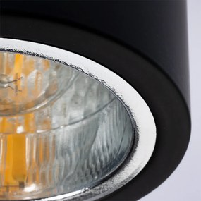 JUPITER 10 C GOLDLUX (Polux) DOWNLIGHT E27 povrchovo montované kruhové stropné svietidlo