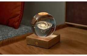 Tmavohnedá svetelná dekorácia na USB Amber – Gingko