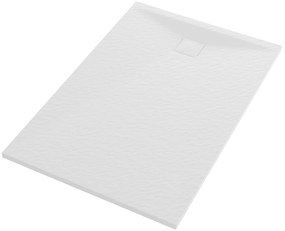 Erga Oldaf, SMC obdĺžniková sprchová vanička 150 x 80 cm, biela matná, ERG-GMA-OL-80150