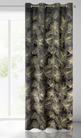 ZATEMŇOVACÍ ZÁVES NA KRÚŽKOCH STELLA 140X250 CM VZOROVANÁ