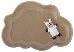 Bloomingville Detský keramický tanierik Dolly Brown