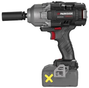 Parkside Performance®  Aku rázový uťahovák 20 V Passp 20-Li C4 + Akumulátor 20 V/4 Ah + Rýchlonabíjačka 20 V/4,5 A  (800011863)