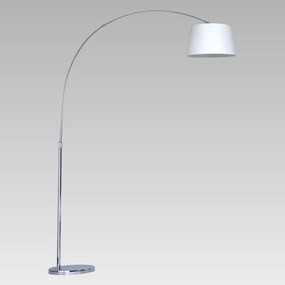 PREZENT Podlahová moderná lampa MEDIAN, biela