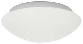 Biele stropné svietidlo so skleneným tienidlom ø 40 cm Nina - Candellux Lighting