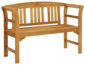 vidaXL Záhradná lavička 114 cm akáciový masív-
