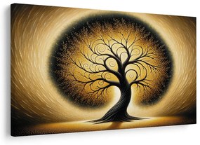 Obraz strom života v zlate