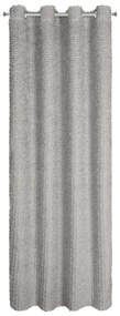 ZÁVES NA KRÚŽKOCH EVA MINGE TIFFANY 135X250 CM STRIEBORNÁ