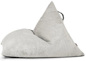 Krémový menčestrový sedací vak Razz – SLOWDOWN