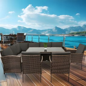 Rohová súprava záhradného nábytku VERONA