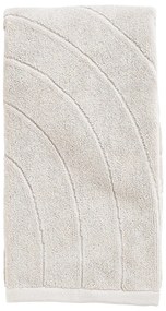 Svetlosivý froté bavlnený uterák 50x100 cm Time – Zone