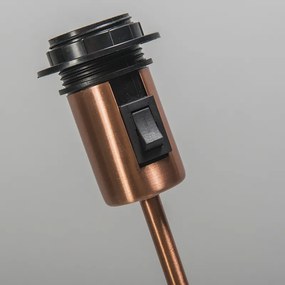 Stolná lampa medená nastaviteľná - Parte
