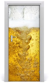 Fototapeta na dvere do domu samolepiace pivo 75x205 cm