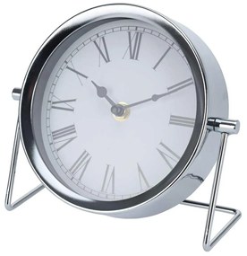 Stolné hodiny Chrome, chrómová