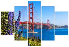 Obraz - Golden Gate Bridge, San Francisco (150x105 cm)