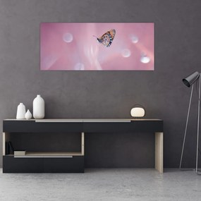 Obraz - Motýľ (120x50 cm)