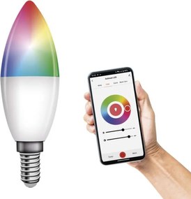 Inteligentná LED žiarovka GoSmart E14 4,8W 230V ZigBee RGB stmievateľná