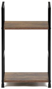 Autronic BONTEC Regál, mdf, hnedá, GD-212 OAK Farba: Hnedá