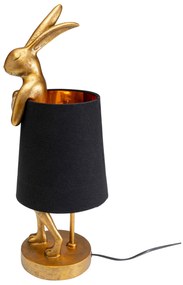 Rabbit stolová lampa zlato-čierna