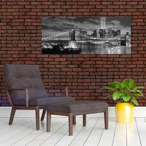 Obraz - Brooklynský most (120x50 cm)