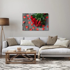 Obraz - kytica ruží (90x60 cm)