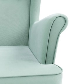 Kreslo VELO svetlomodré