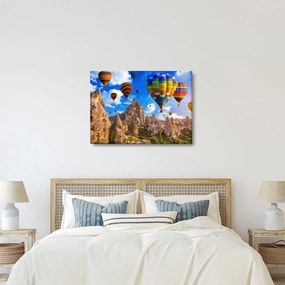 Obraz - Teplovzdušné balóny, Cappadocia, Turkey. (70x50 cm)