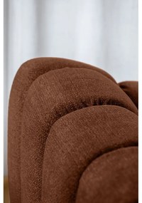 Terakotová rohová pohovka (ľavý roh/do tvaru "U") Shell – Miuform