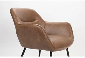 Hnedé kreslo Dude – White Label