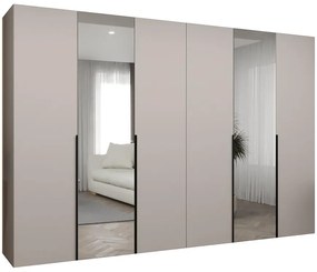 Skriňa Alicante II 300 kašmír/čierna