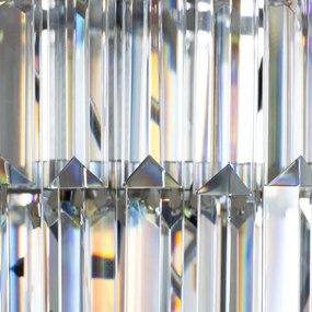 Brilagi - LED Krištáľový luster na reťazi MOZART 5xE14/40W/230V lesklý chróm