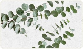 Biely/zelený koberec 45x75 cm Stevia – douceur d'intérieur