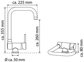 Eisl Kuchynská batéria Flexo  (100335820)