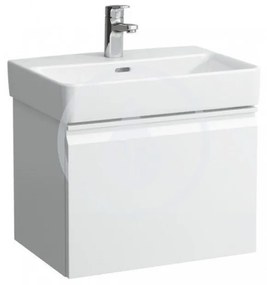 LAUFEN Pro S Umývadlo Compact, 550 mm x 380 mm, 1 otvor na batériu, s LCC, biela H8189584001041